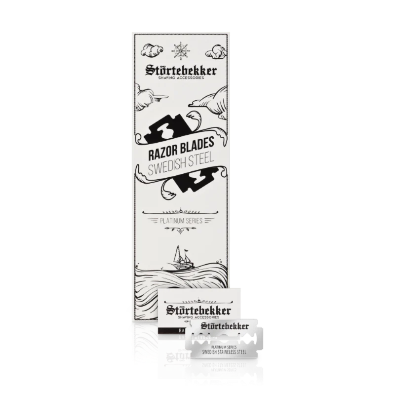 All-in-one Set Rasur & Bart - Rasierhobel 'Hamburg' Rosé - Gold - Image 10