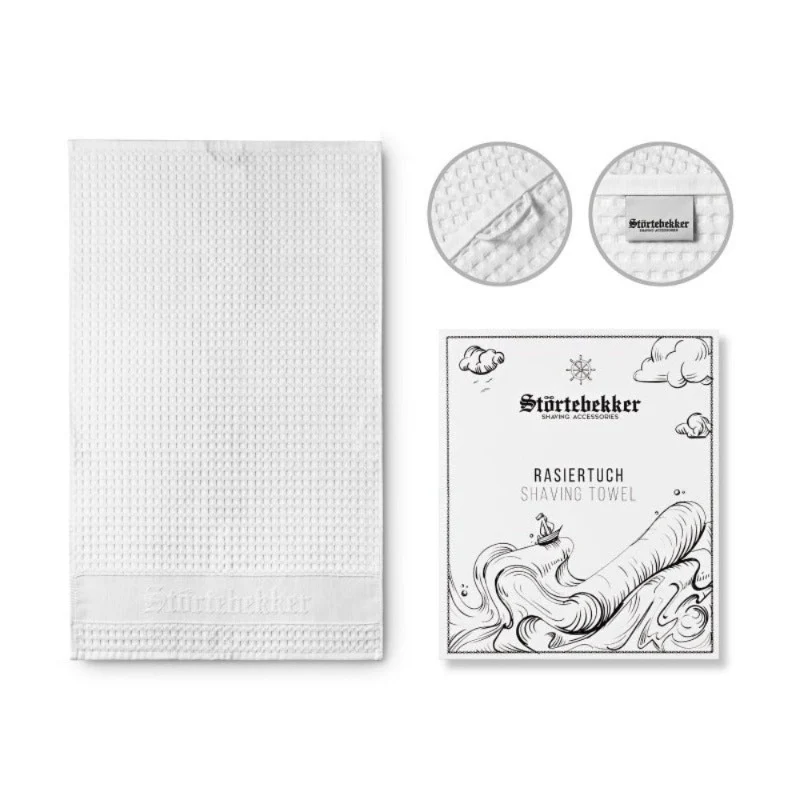 All-in-one Set Rasur & Bart - Rasierhobel 'Hamburg' Rosé - Gold - Image 9