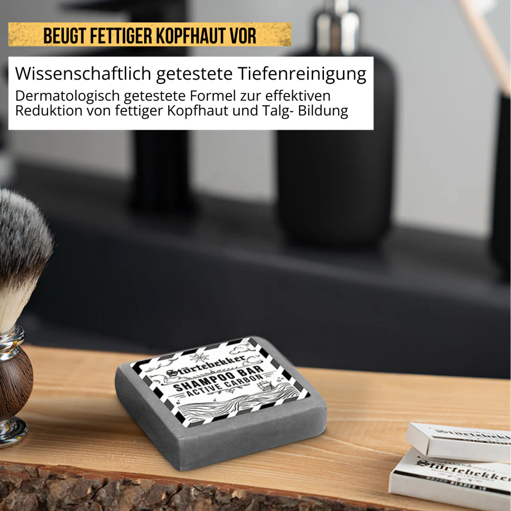 Festes Shampoo Anti-Fettiges Haar - 100g - Image 4