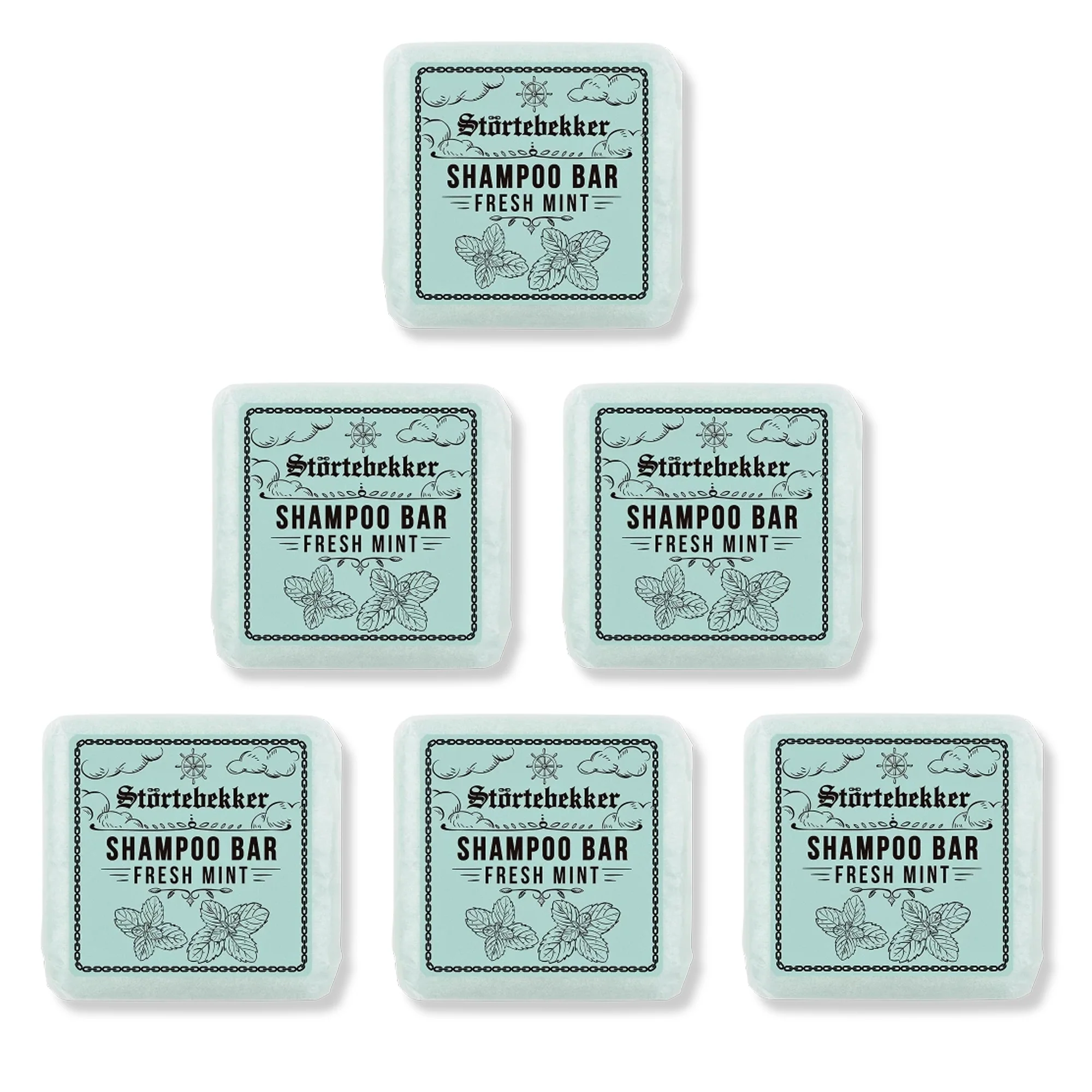 Festes Shampoo Fresh Mint - 100g - Image 7