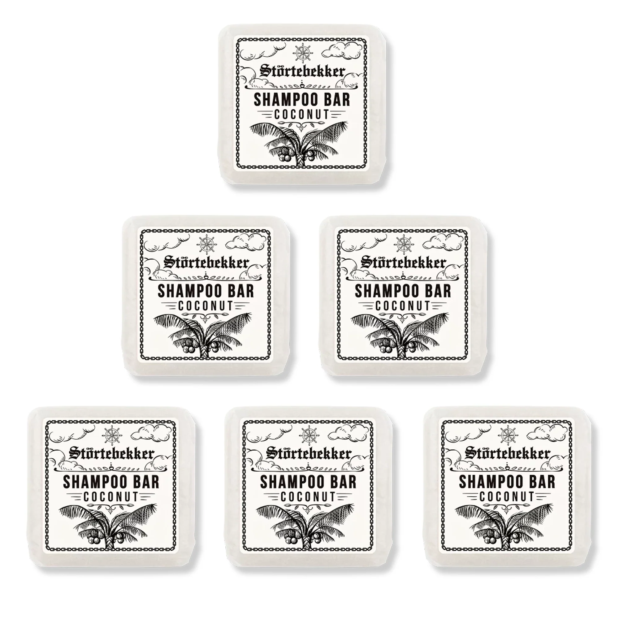 Festes Shampoo Kokos - 100g - Image 7