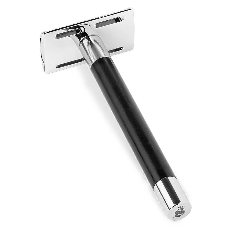 Premium Rasierhobel 'Solingen' - Ebenholz - Image 2