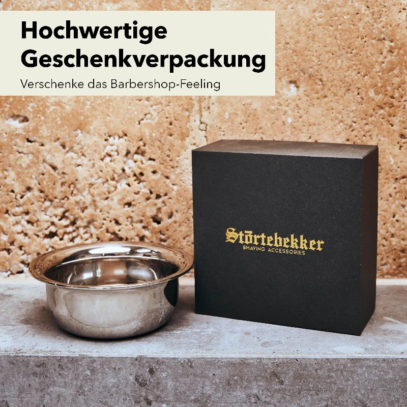 Rasierschale 'Compass' aus Edelstahl - Image 3